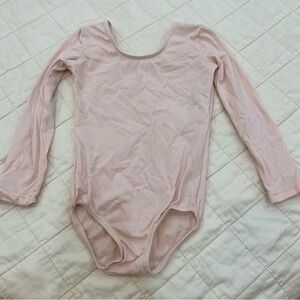 Danskin Girls Ballet Uniform Sz 2T Pink Long Sleeve